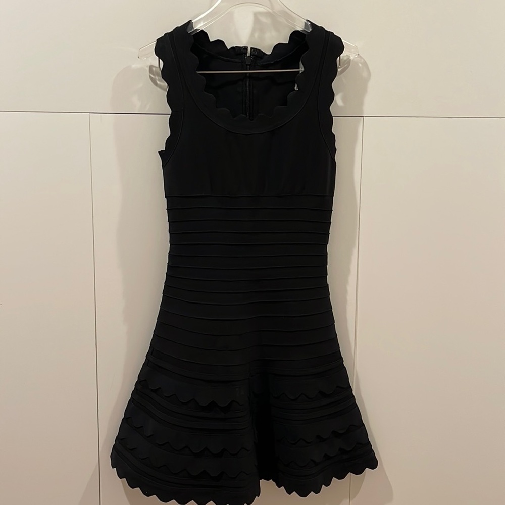 Sandro black dress